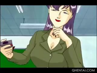 Slutty lesbo učitelj fukanje ji sladko študent s strapon